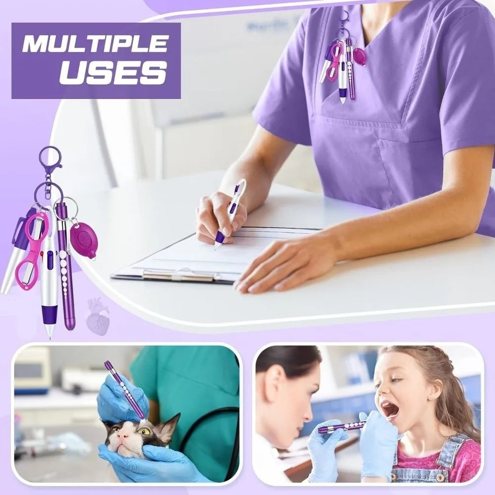 Badge Reel Pen for nurses and healthcare workers product view 4