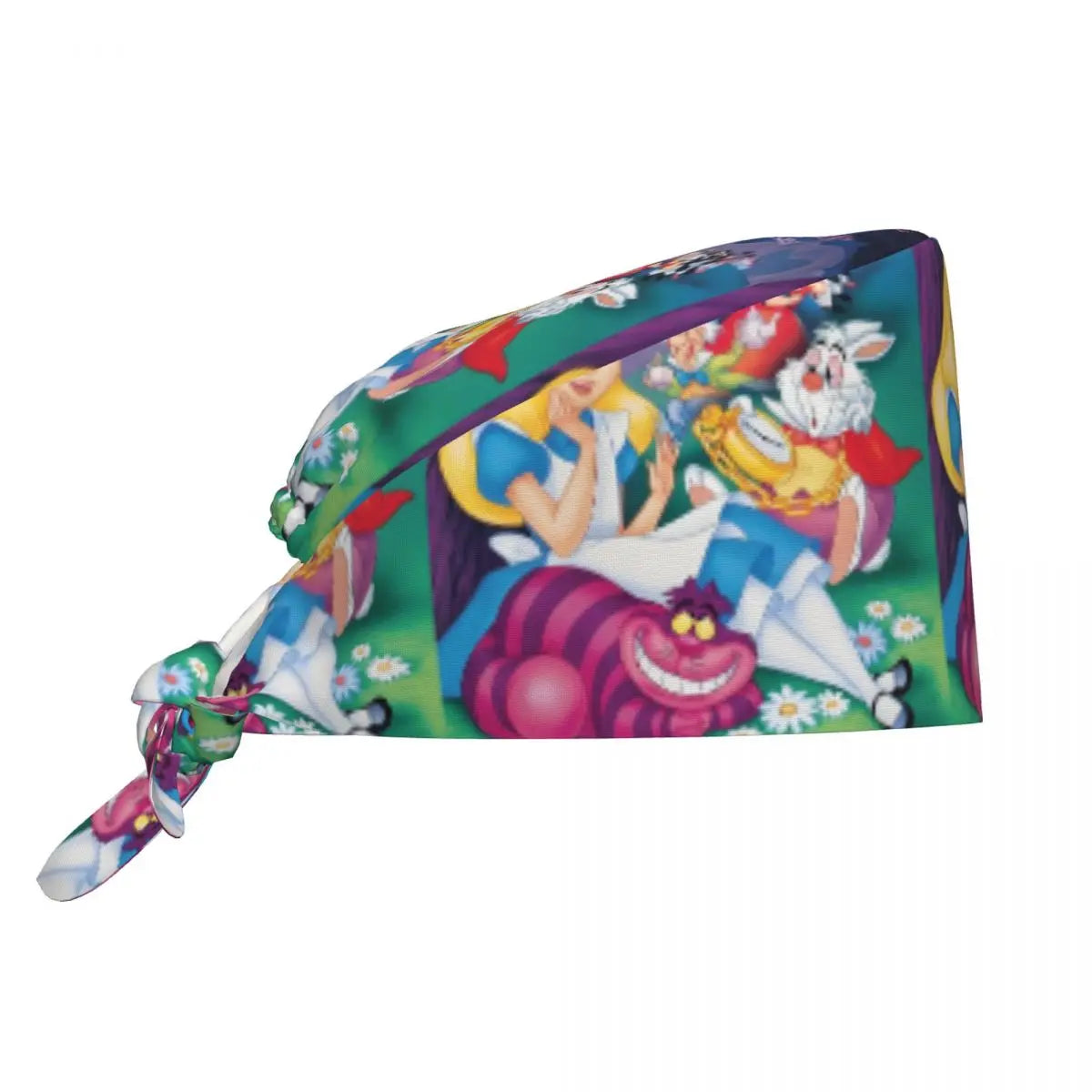 Cheshire Cat Surgical Scrub Cap for nurses and healthcare workers product view 25