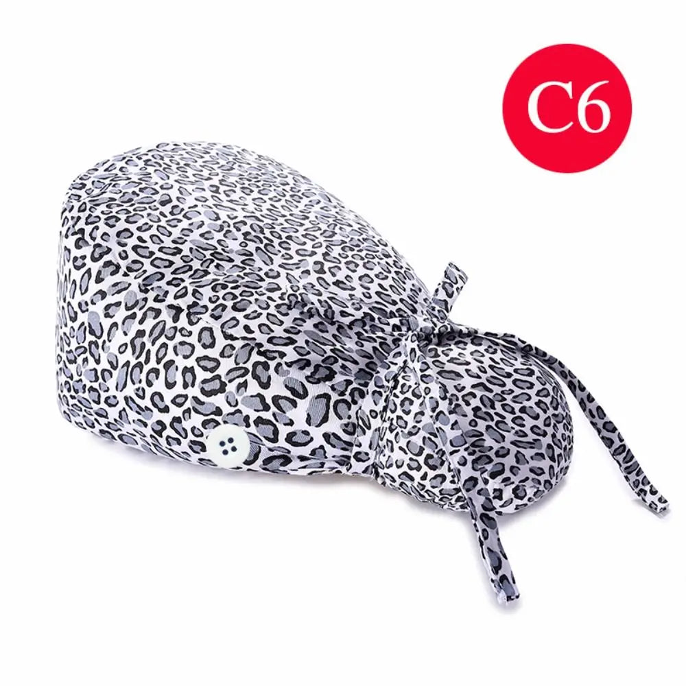 Ponytail Scrub Cap for nurses and healthcare workers product view 37