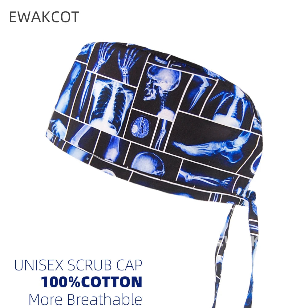 Neuro Collection Brain Anatomy Scrub Cap for nurses and healthcare workers product view 13