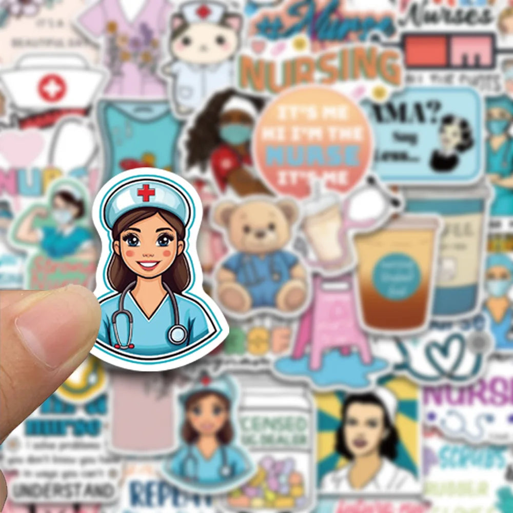 Nurse Life Sticker Pack (50 pcs) for nurses and healthcare workers product view 3