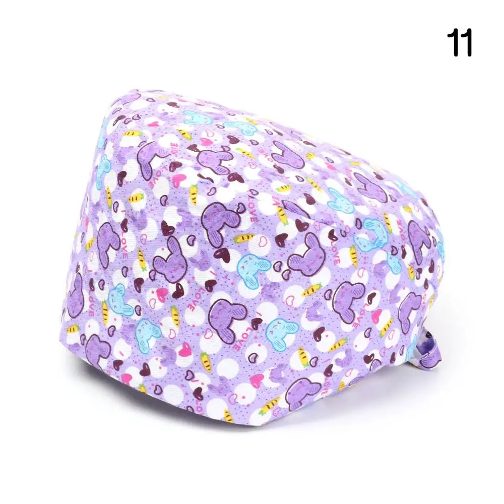 Ponytail Scrub Cap for nurses and healthcare workers product view 8