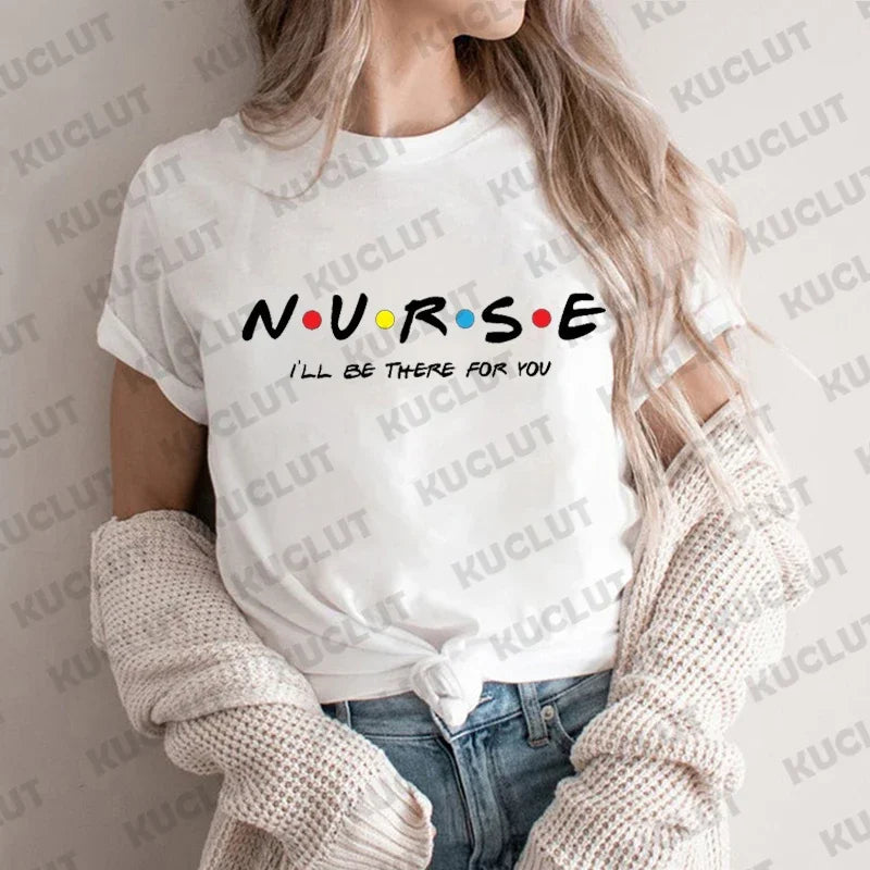 Nurse Life Graphic Tee for nurses and healthcare workers product view 8