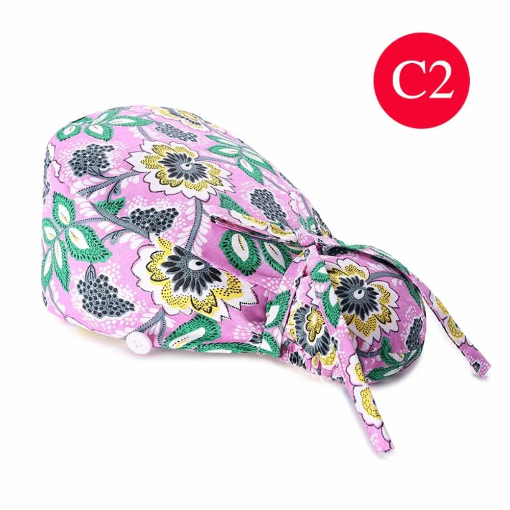 Ponytail Scrub Cap for nurses and healthcare workers product view 26