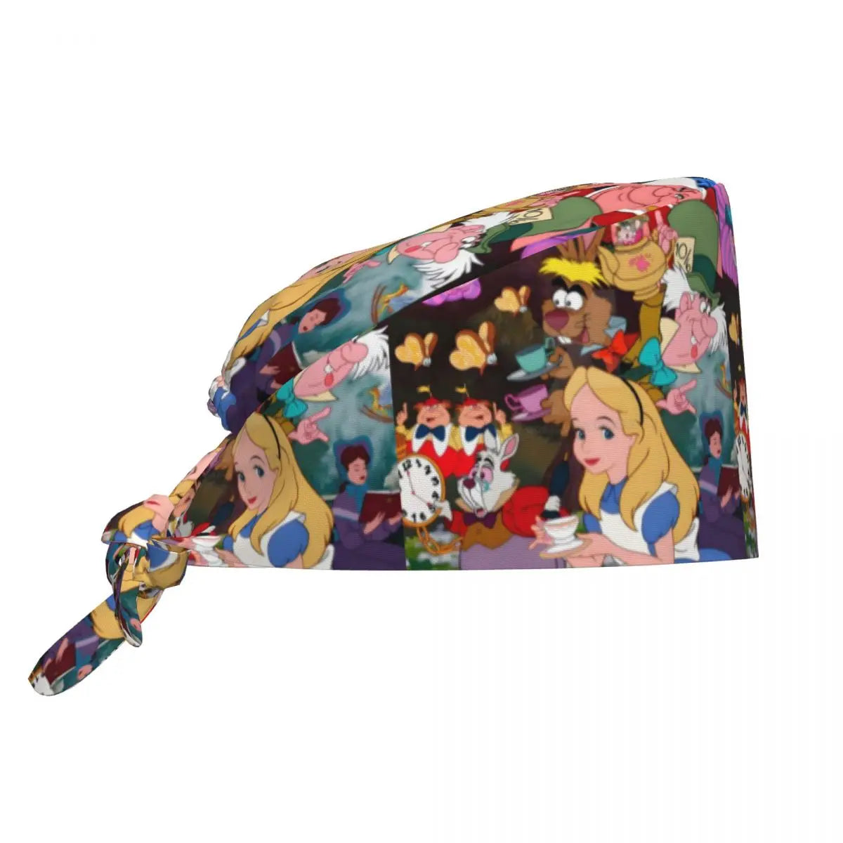 Cheshire Cat Surgical Scrub Cap for nurses and healthcare workers product view 24