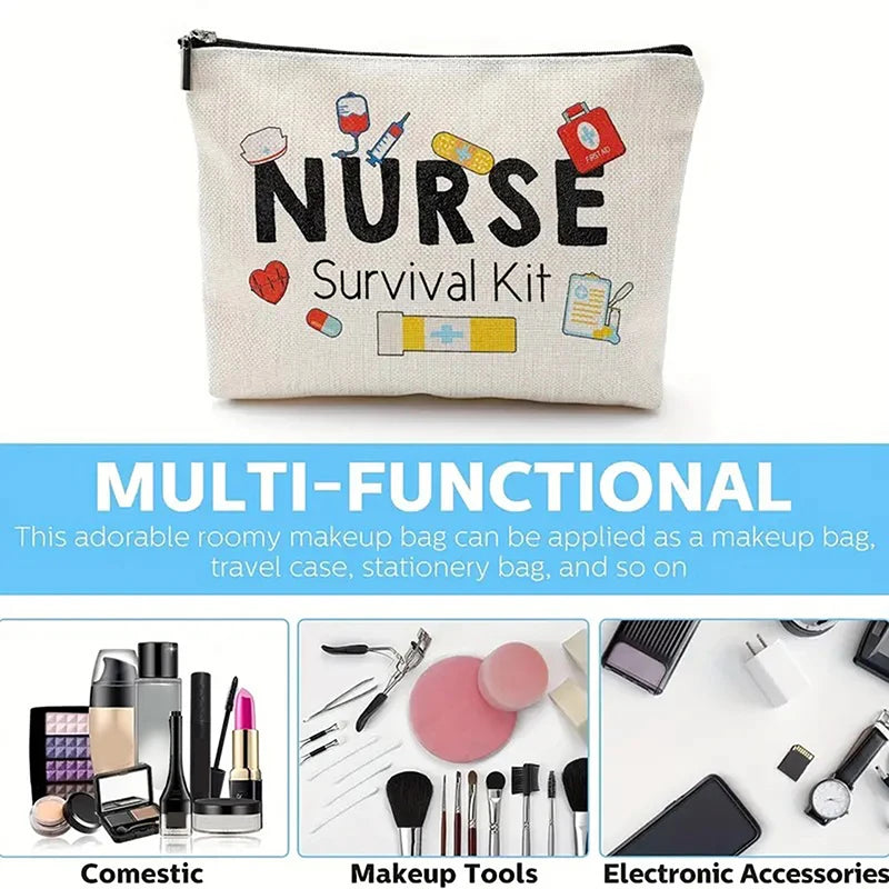 Nurse Survival Kit Zipper Pouch for nurses and healthcare workers product view 5