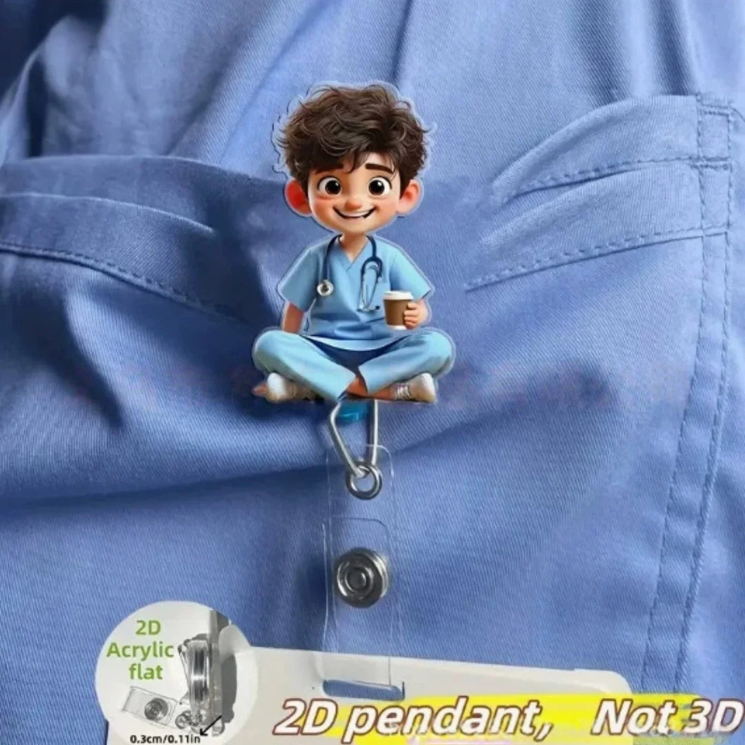 NICU Badge Reel for nurses and healthcare workers product view 8