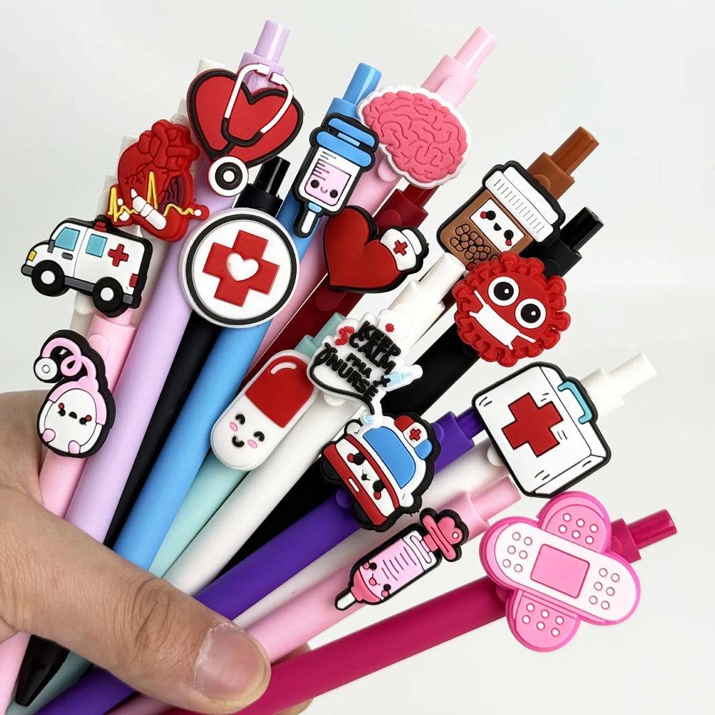 Medical Character Gel Pen Set for nurses and healthcare workers product view 2