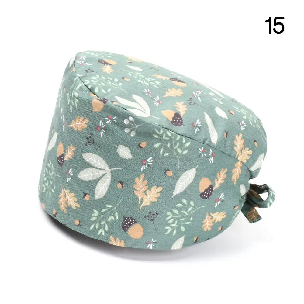 Ponytail Scrub Cap for nurses and healthcare workers product view 15