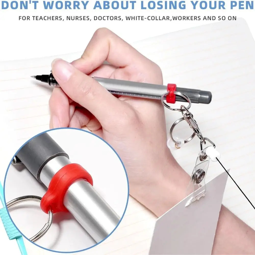 Retractable Pen Holder for nurses and healthcare workers