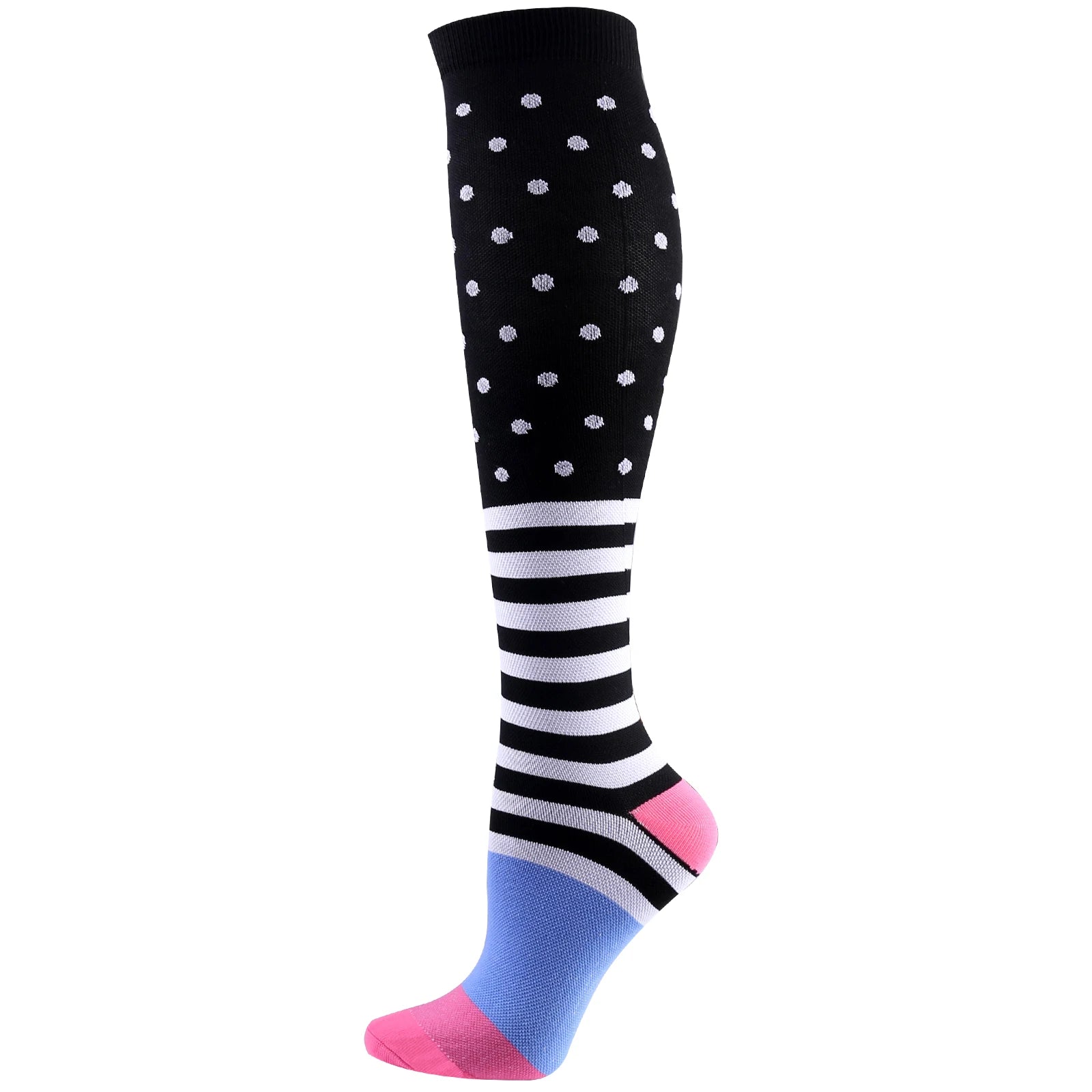 Patterned Compression Socks (20–30 mmHg) for nurses and healthcare workers product view 9
