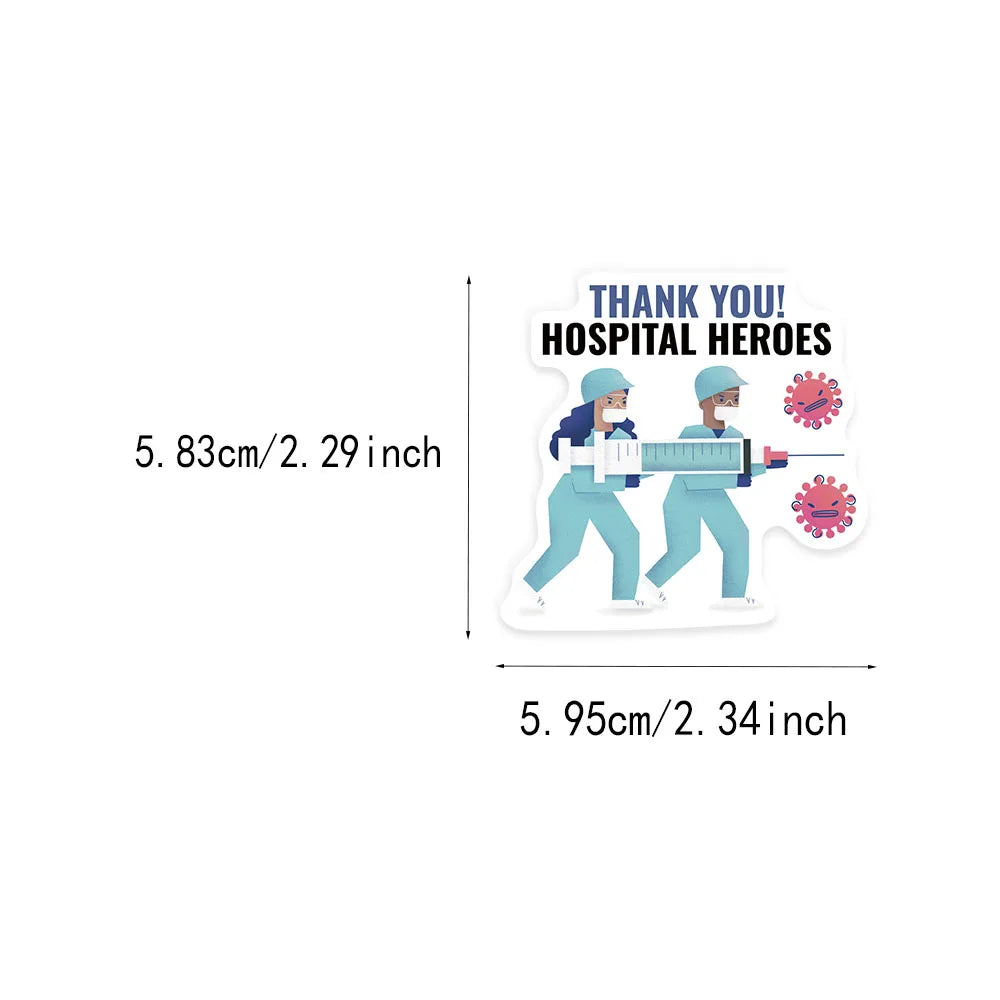 Nurse Life Sticker Pack (50-Piece) for nurses and healthcare workers product view 3