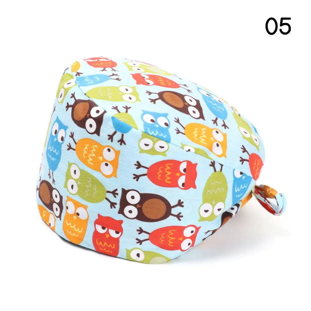 Ponytail Scrub Cap for nurses and healthcare workers product view 19
