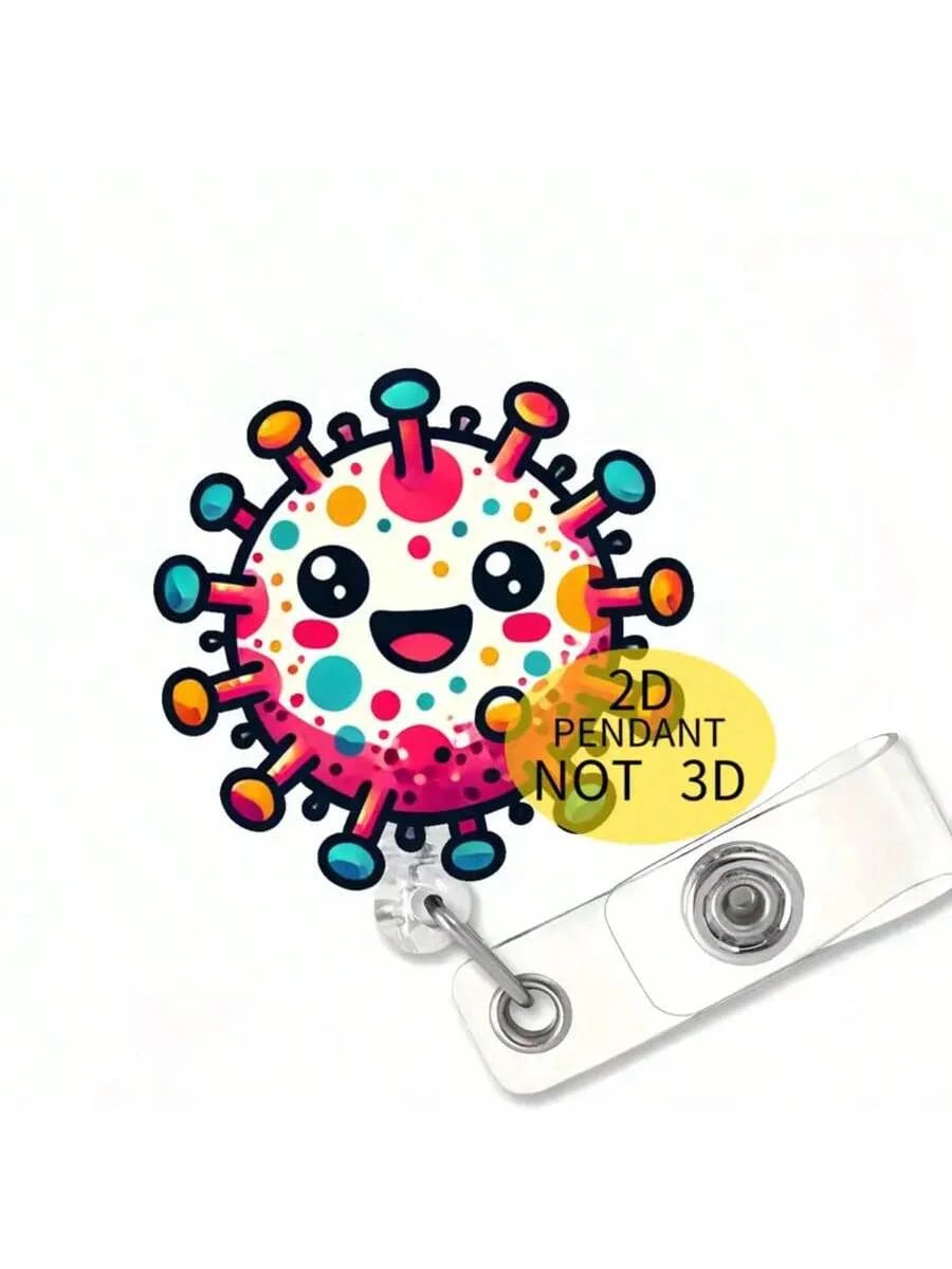 Designer Badge Reel for nurses and healthcare workers product view 11