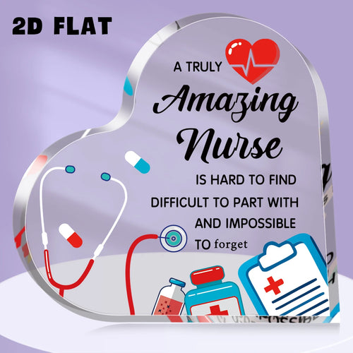 Amazing Nurse Appreciation Desk Plaque for nurses and healthcare workers