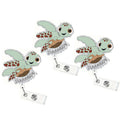 Sea Turtle Nurse Badge Reel for nurses and healthcare workers product view 8