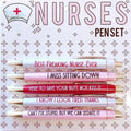 Inspirational Nurse Pen Set (5-Pack) for nurses and healthcare workers