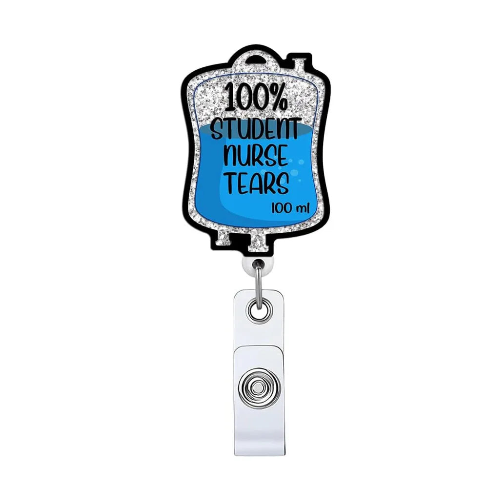 Glitter Badge Reel for nurses and healthcare workers product view 16