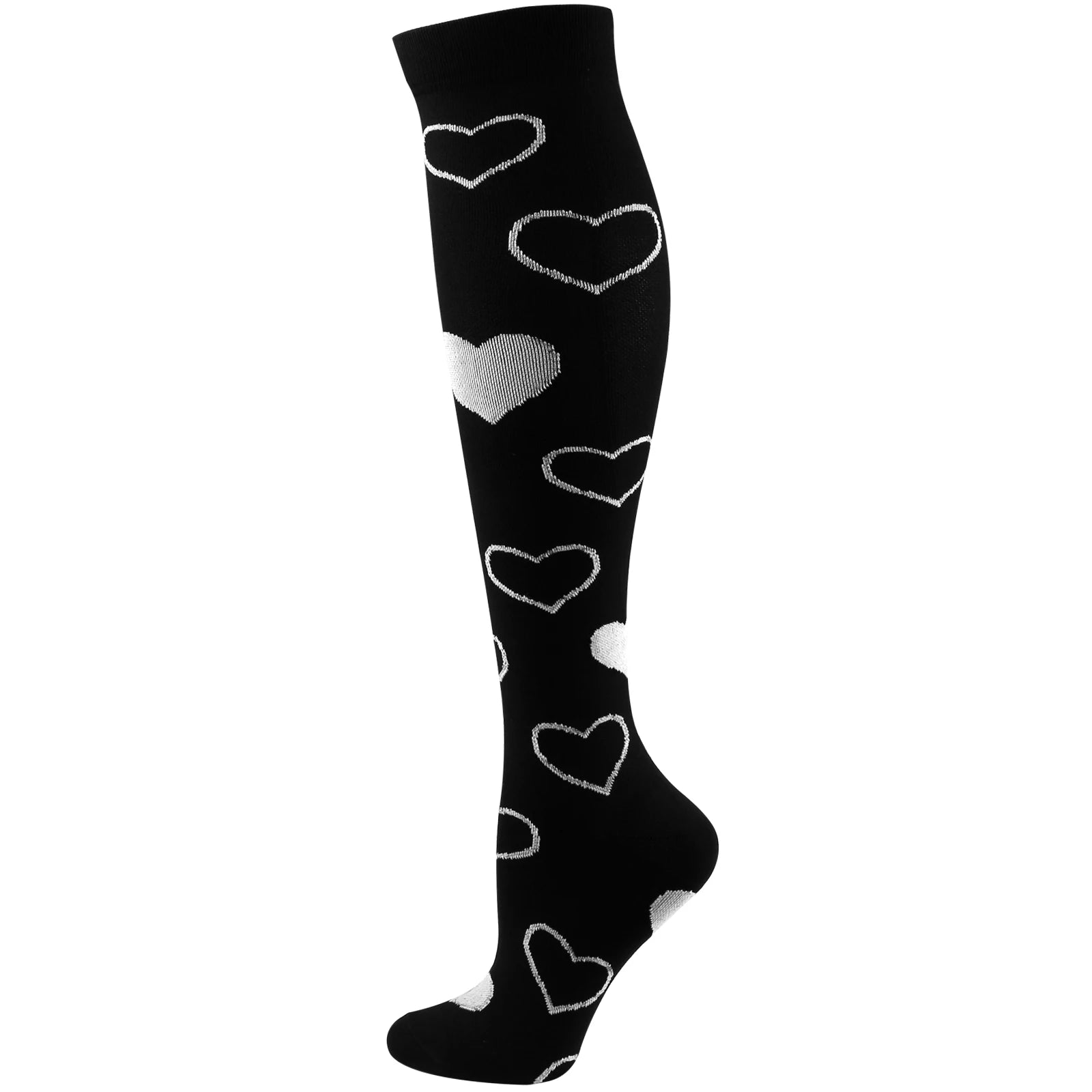 Patterned Compression Socks (20–30 mmHg) for nurses and healthcare workers product view 23