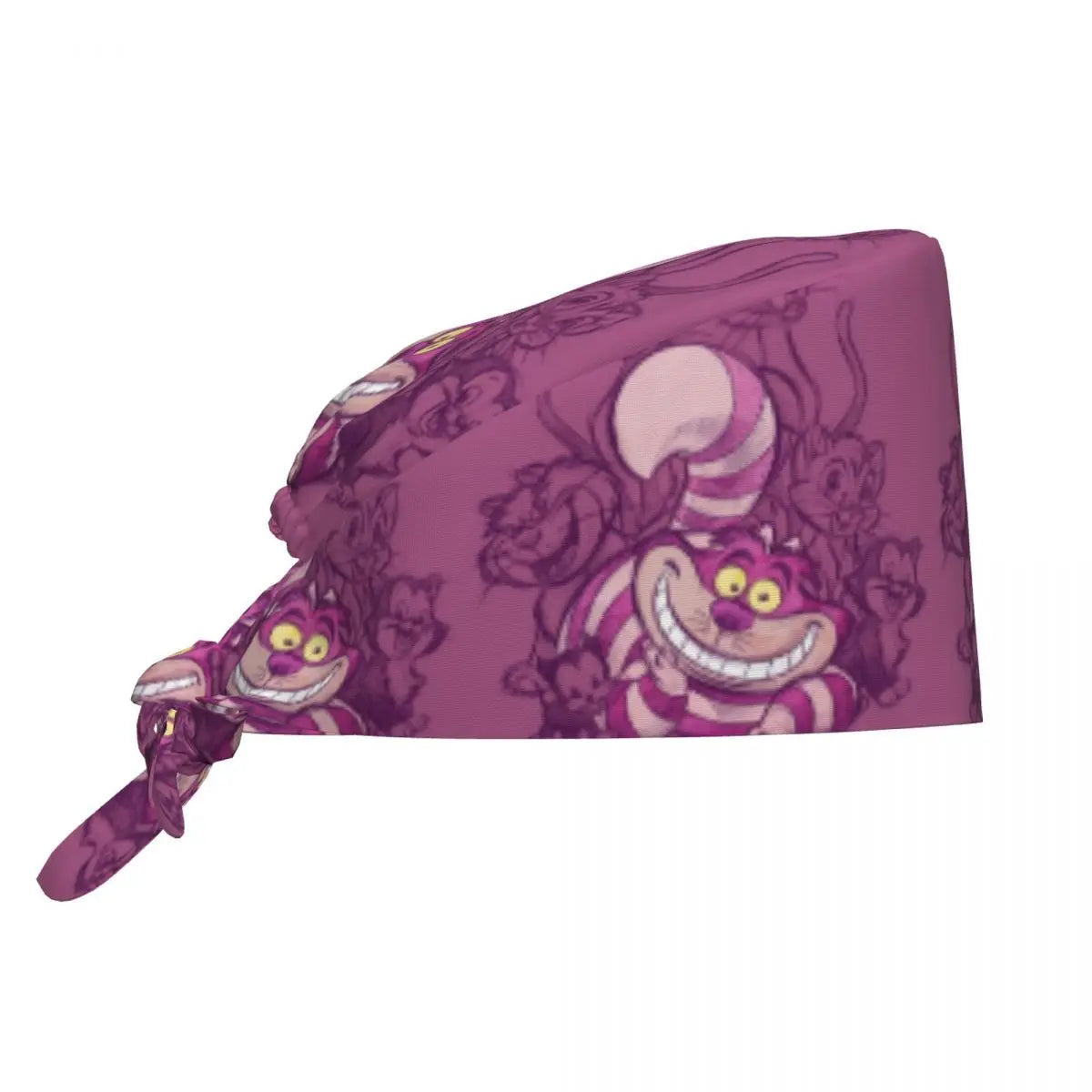 Cheshire Cat Surgical Scrub Cap for nurses and healthcare workers product view 22