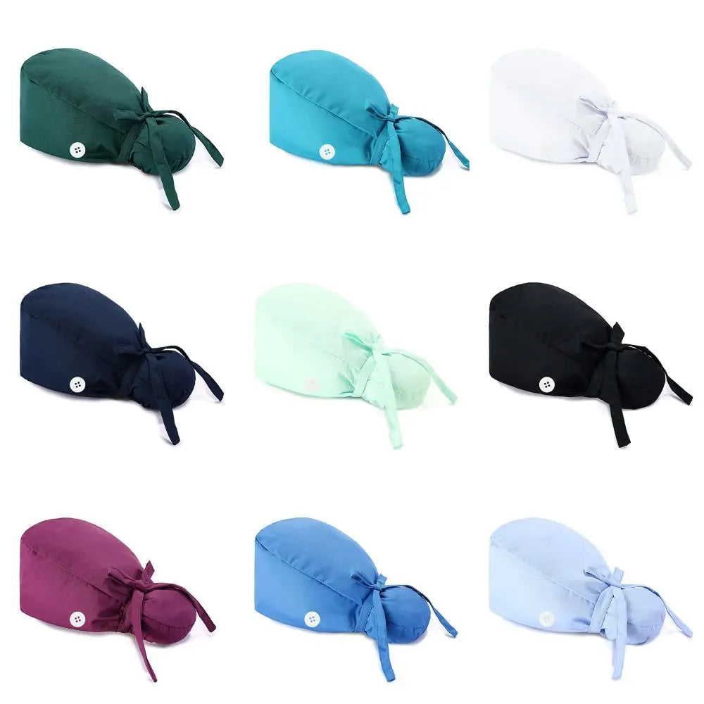 Ponytail Scrub Cap for nurses and healthcare workers product view 3
