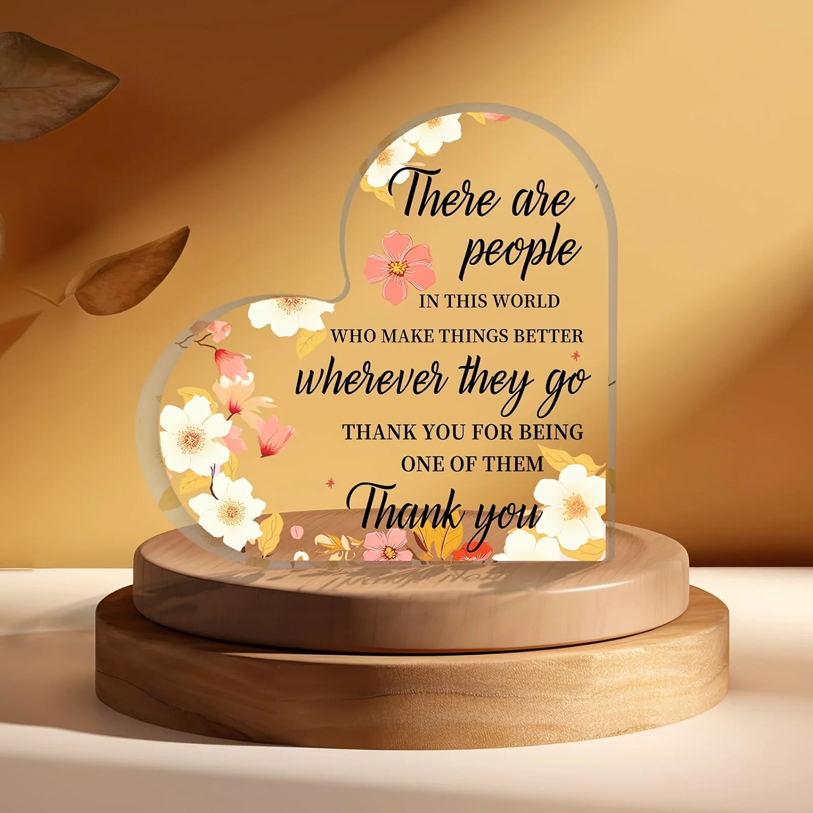 Personalized Nurse Appreciation Heart Plaque for nurses and healthcare workers product view 6