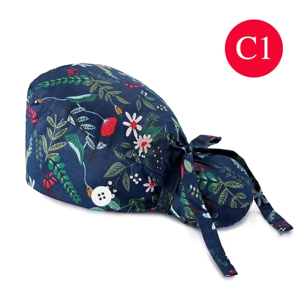 Ponytail Scrub Cap for nurses and healthcare workers product view 11