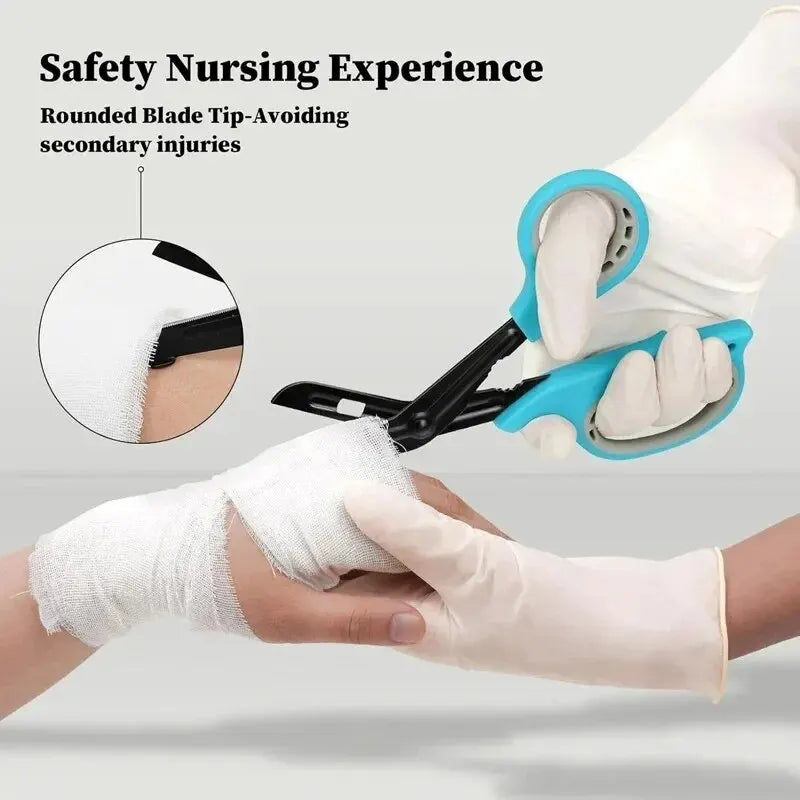 Premium Fluoride-Coated Trauma Shears for nurses and healthcare workers product view 2