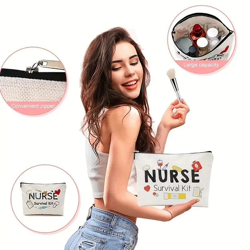 Nurse Survival Kit Zipper Pouch for nurses and healthcare workers product view 4