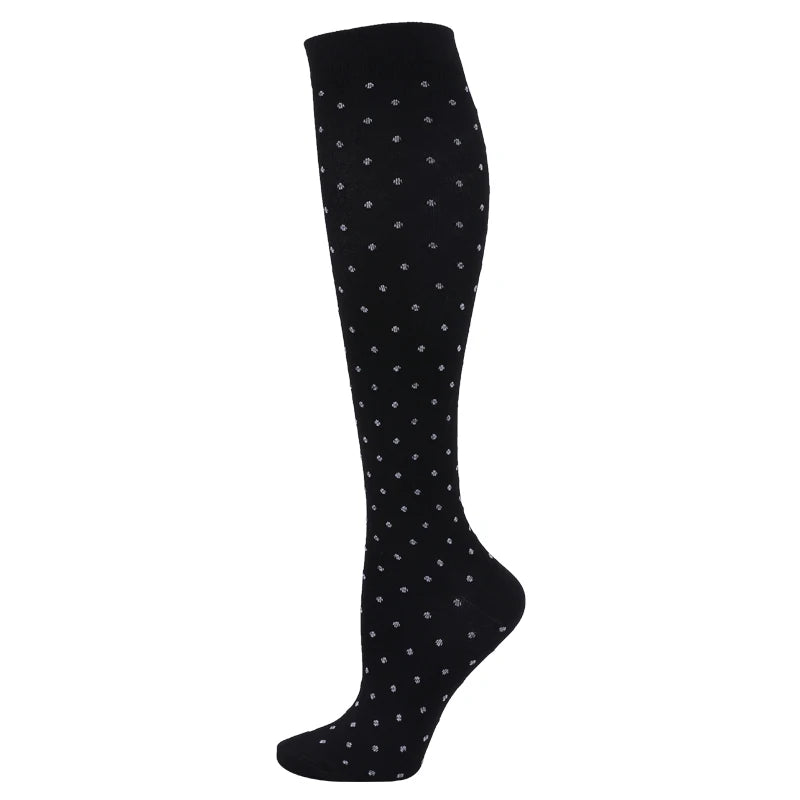 Patterned Compression Socks (20–30 mmHg) for nurses and healthcare workers product view 16