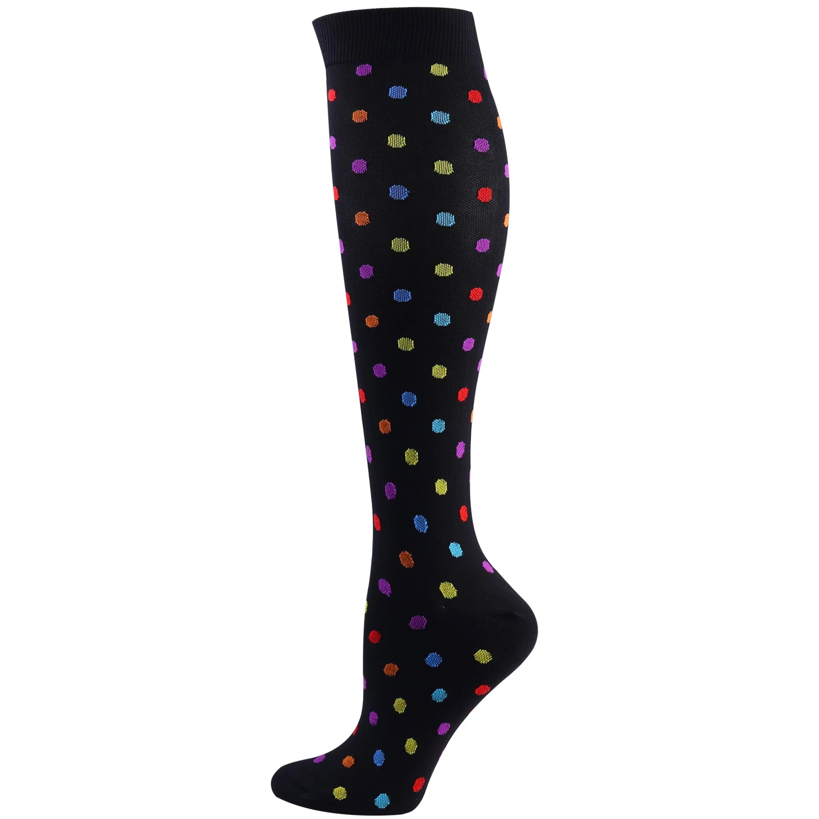 Patterned Compression Socks (20–30 mmHg) for nurses and healthcare workers product view 10