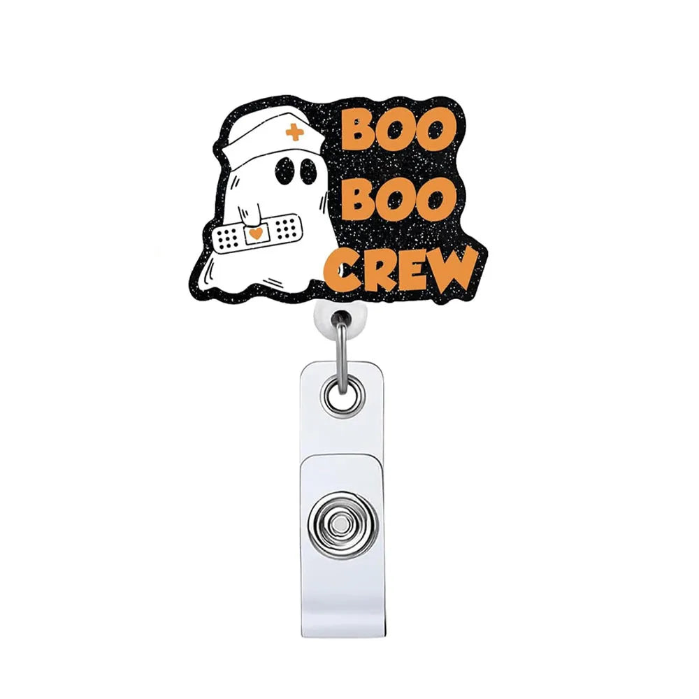 Glitter Badge Reel for nurses and healthcare workers product view 5