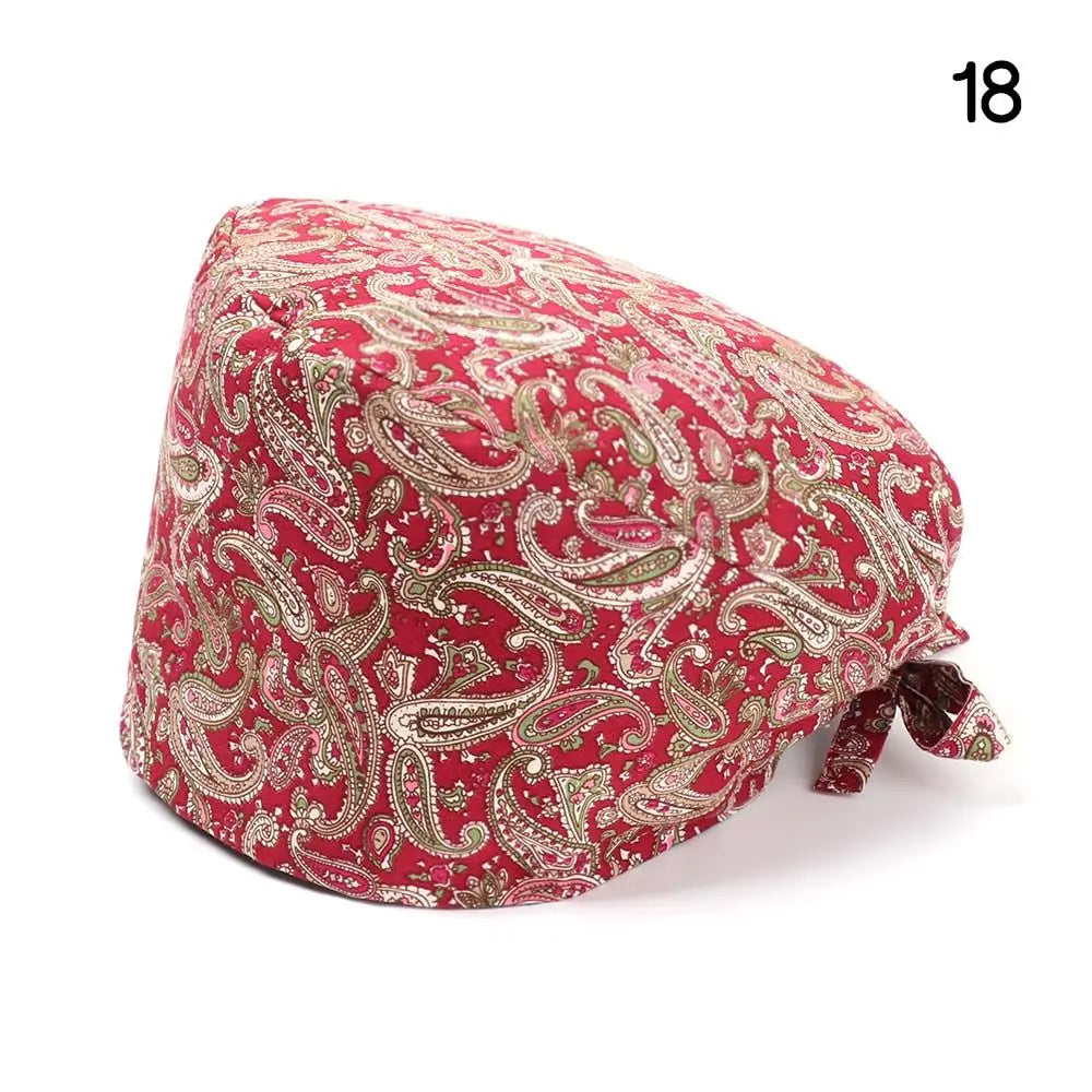Ponytail Scrub Cap for nurses and healthcare workers product view 31