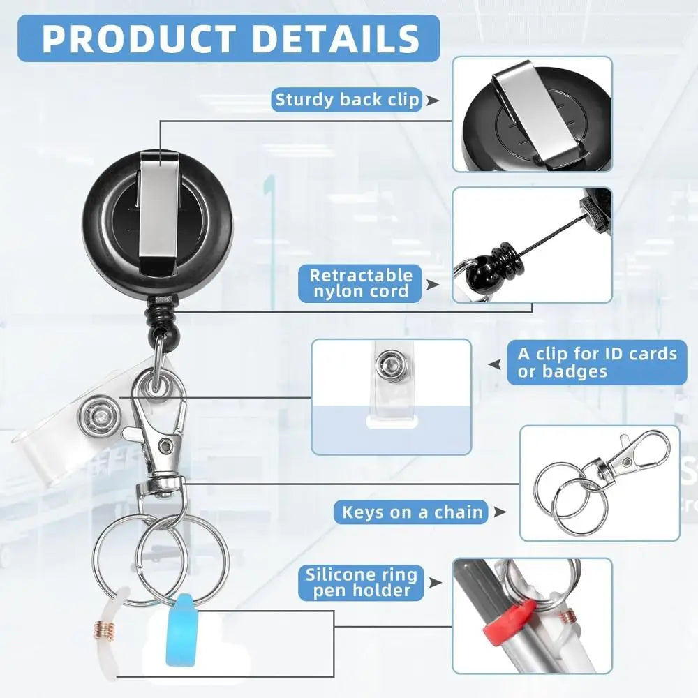Retractable Pen Holder for nurses and healthcare workers product view 3
