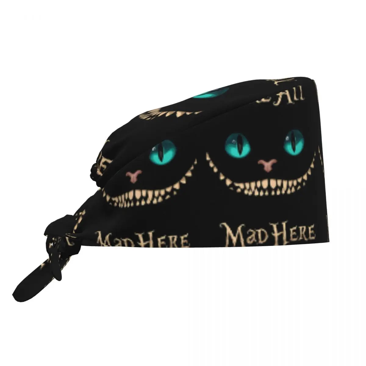 Cheshire Cat Surgical Scrub Cap for nurses and healthcare workers product view 11