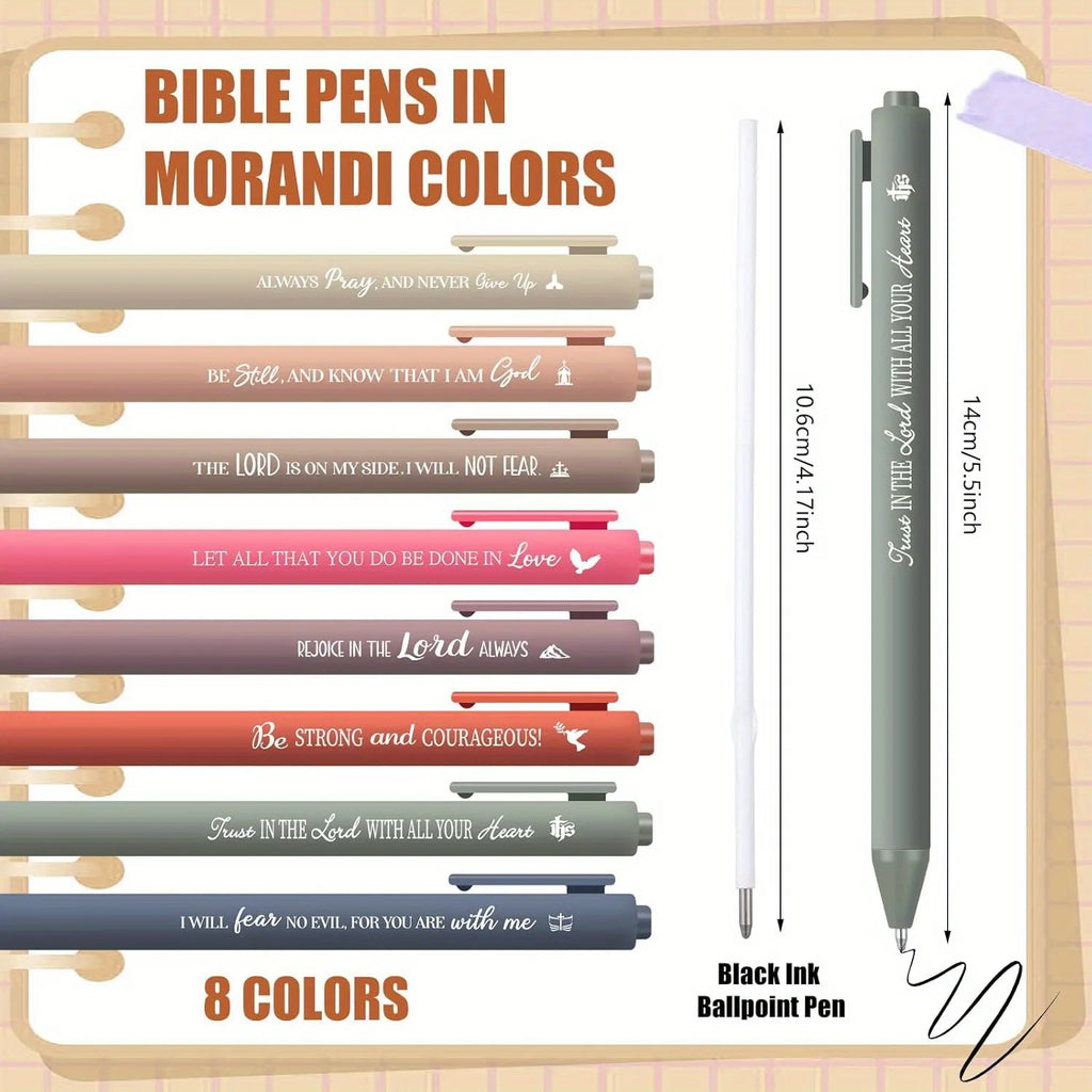 Nurse Faith & Inspiration Pen Set for nurses and healthcare workers product view 2