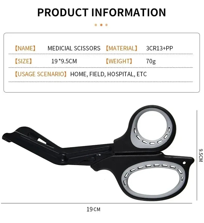 Premium Fluoride-Coated Trauma Shears for nurses and healthcare workers product view 6