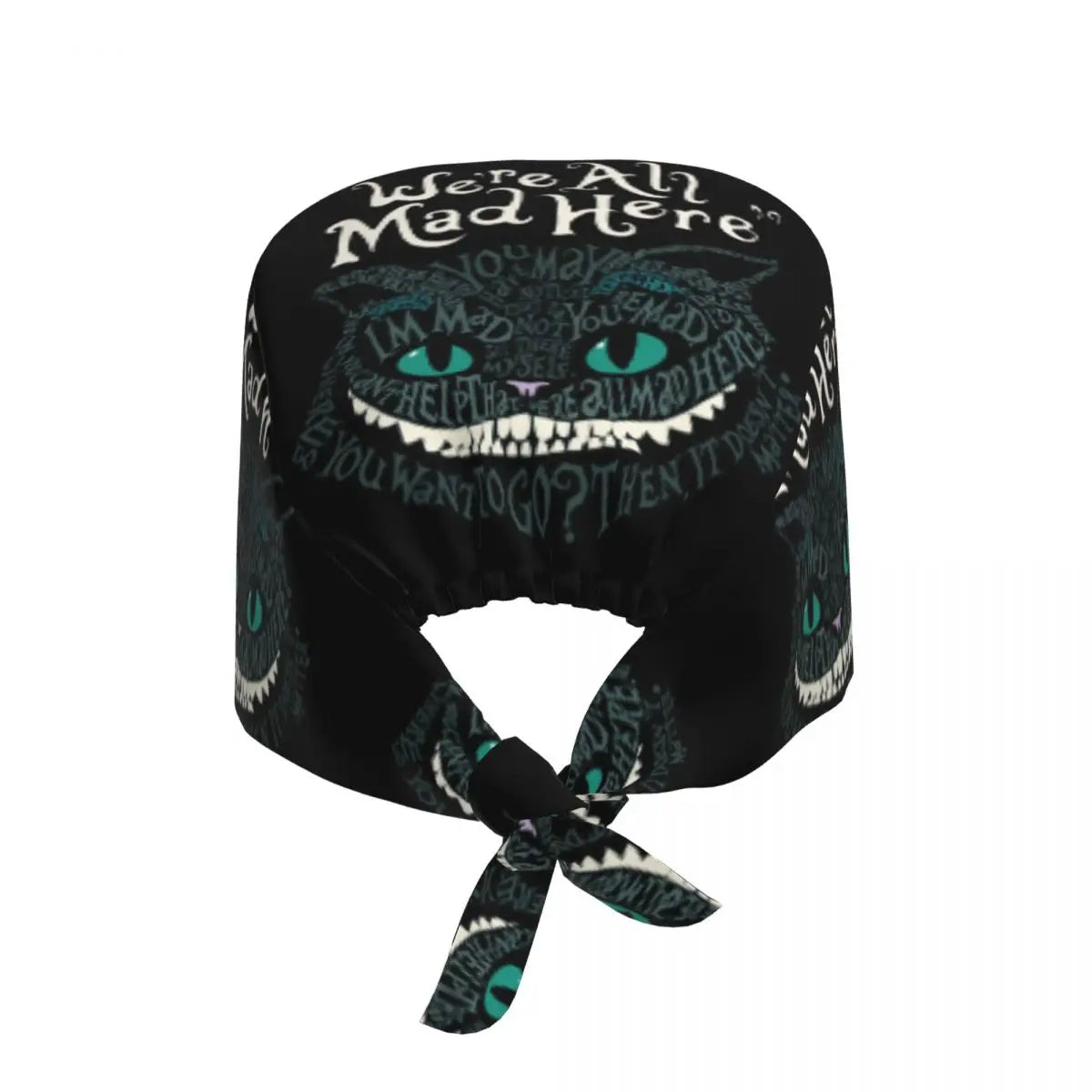 Cheshire Cat Surgical Scrub Cap for nurses and healthcare workers product view 2