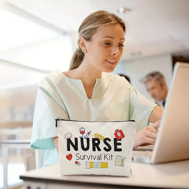 Nurse Survival Kit Zipper Pouch for nurses and healthcare workers product view 3