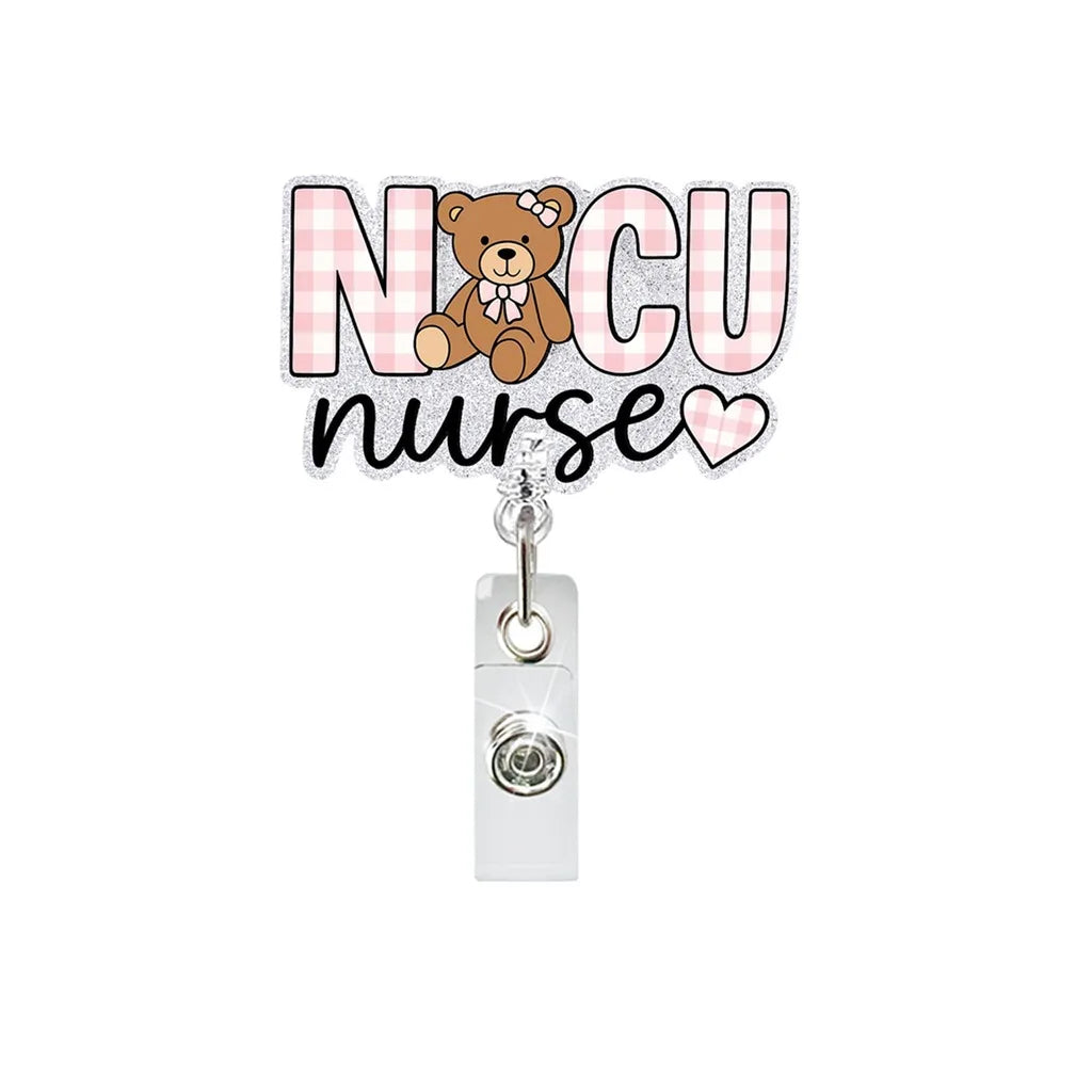 NICU Badge Reel for nurses and healthcare workers product view 12