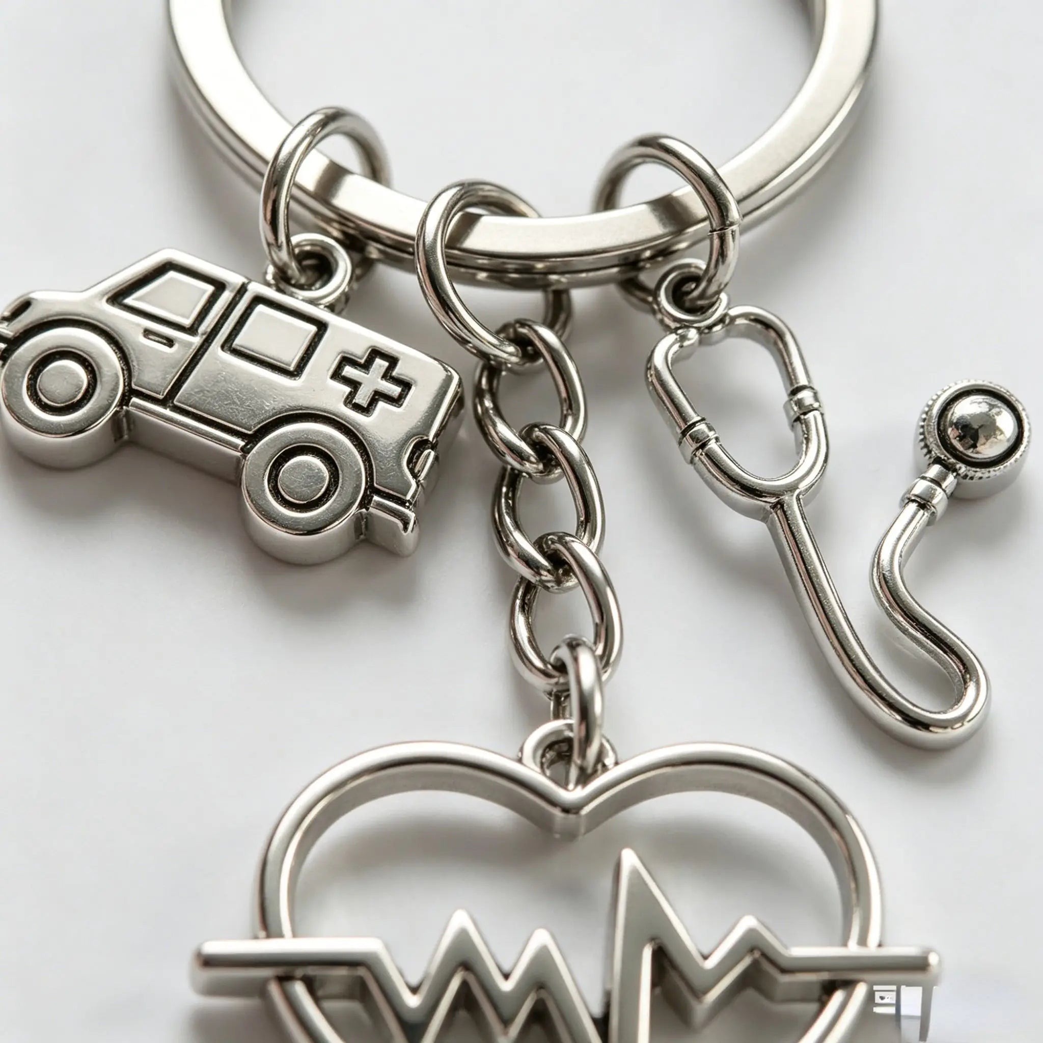 Nurse Appreciation Charm Keychain for nurses and healthcare workers product view 5