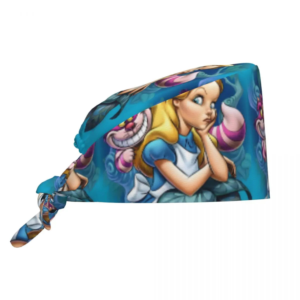 Cheshire Cat Surgical Scrub Cap for nurses and healthcare workers product view 13