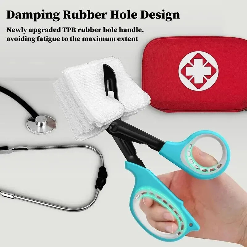 Premium Fluoride-Coated Trauma Shears for nurses and healthcare workers product view 3