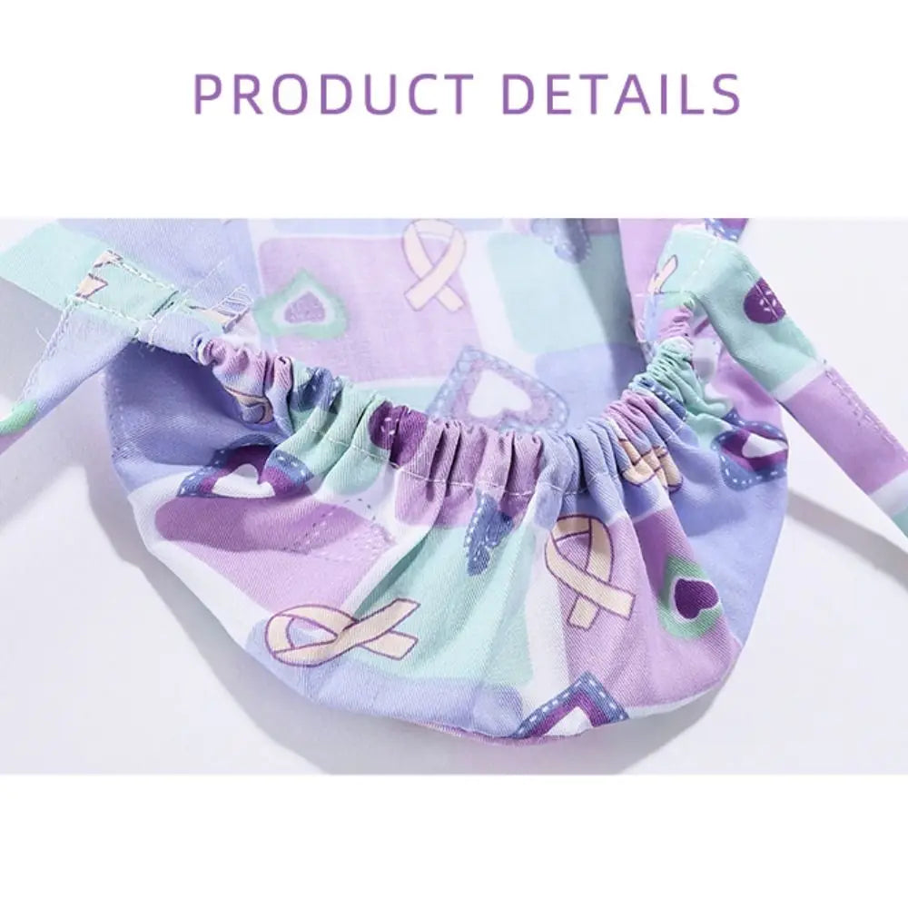 Ponytail Scrub Cap for nurses and healthcare workers product view 5