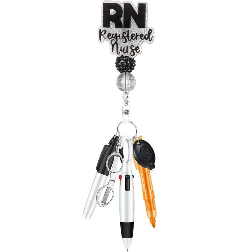 Badge Reel Pen for nurses and healthcare workers product view 3