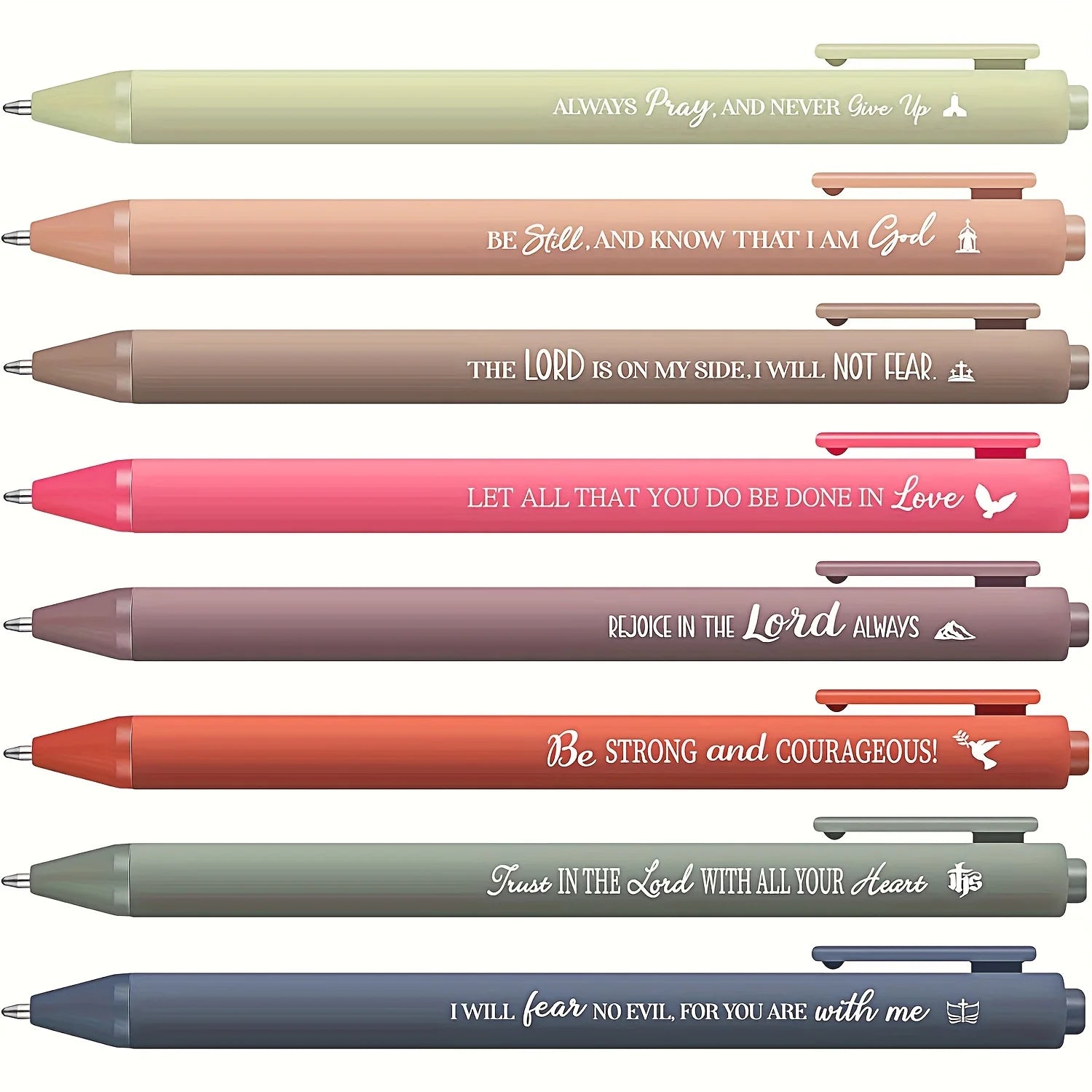 Nurse Faith & Inspiration Pen Set for nurses and healthcare workers