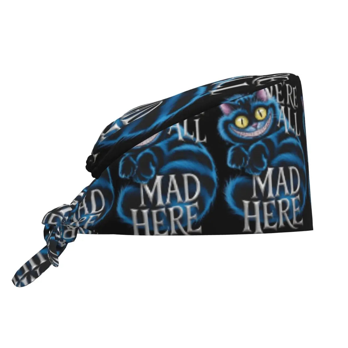 Cheshire Cat Surgical Scrub Cap for nurses and healthcare workers product view 12